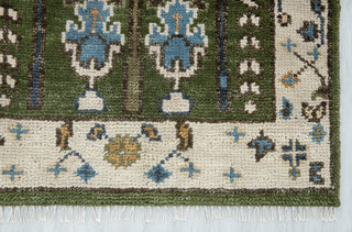 Persian Green Tree Of Life Hand Knotted Wool Rug