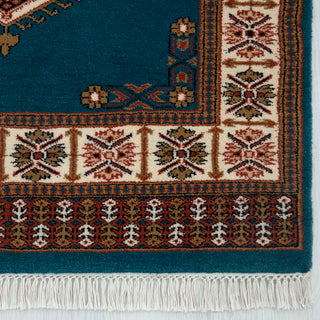 Corinth 3x5 Tribal Oriental Woolen Hand Knotted Rug