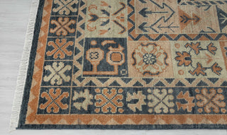 Terracotta  9x12 Beige Tribal Oushak Wool Area Rug