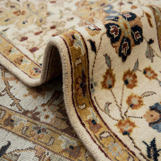Florencia 8x10 Authentic Persian Gold Kerman Sickle Rug