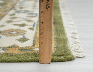 Verdant- Sage Green Life of Tree Wool Rug