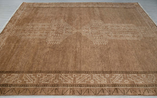 Velasquez Earth Brown Modern Minimalist Handmade Wool Rug