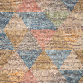 8x10 Pastel Low Pile Wool Area Rug