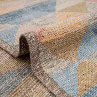 8x10 Pastel Low Pile Wool Area Rug