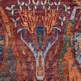 Persian Bidjar Oxford Custom Size Hand Knotted Wool Rug