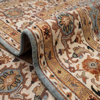 Blossom 8x10 Traditional Persian Mina Khani Floral Rug