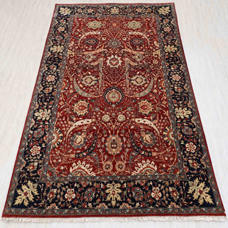 Rubicon Crimson Persian Elegance 6x9 Wool Rug