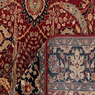 Rubicon Crimson Persian Elegance 6x9 Wool Rug