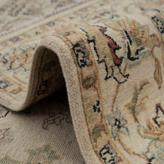 Sylvan 4x6 Persian Floral Hand-Knotted Wool Area Rug