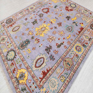 8x10 Simone Terry Wool Hand Knotted Area Rug