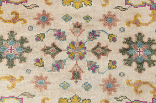 Hauser Loom 8x10 Ivory Gold Oushak Hand Knotted Wool Rug