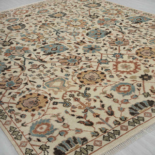 Ariston 8x10 Oushak Warm Ivory Rug