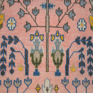 Rosewood Bloom 9x12 Tree Of Life Wool Rug