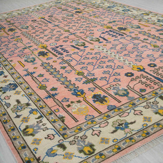 Rosewood Bloom 9x12 Tree Of Life Wool Rug