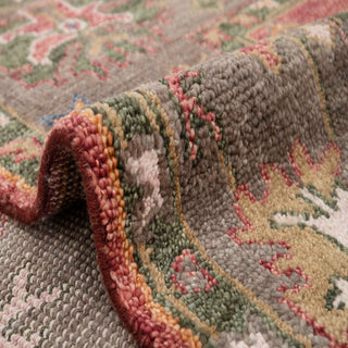Henry 8x10 Red Wool Area Rug Handmade Modern Turkish Oushak Rug