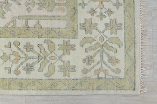Ivory Tree Of Life Garden Oushak Wool Rug