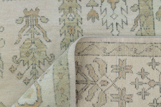 Ivory Tree Of Life Garden Oushak Wool Rug