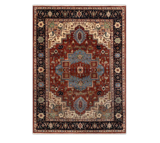 10x14 Jarso Fine Hand Knotted Persian Mahal Wool Rug