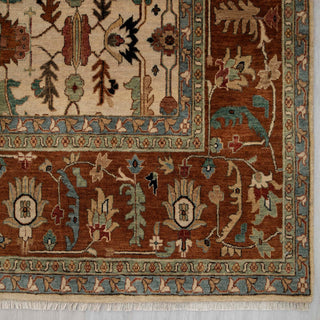 Persian Tabriz 10x14 Hand Knotted Large Area Wool Rug