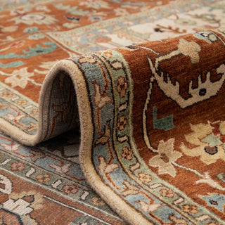 Persian Tabriz 10x14 Hand Knotted Large Area Wool Rug