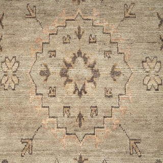 Aurekh 8x10 Camel Sand Hand Knotted Wool Rug