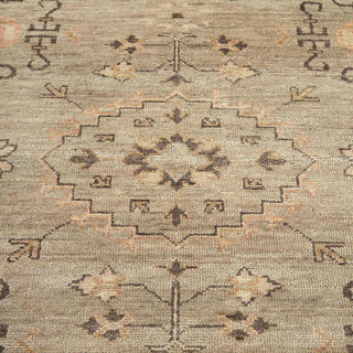 Aurekh 8x10 Camel Sand Hand Knotted Wool Rug