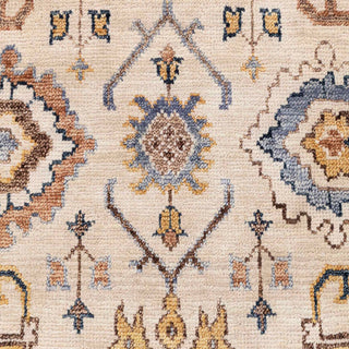 Lorrie Filson Flral Motif 8x10 Oushak Rug