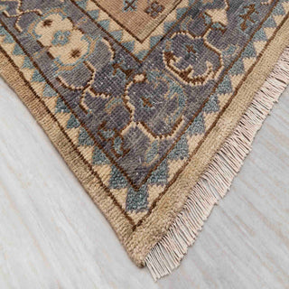 Tremblay 12x15 Large Area Oushak Beige Wool Rug