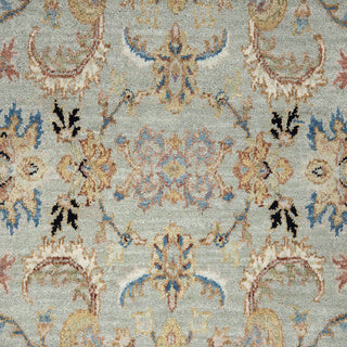 Seafoam 4x6 Ivory Traditional Persian Sultanabad Wool Rug