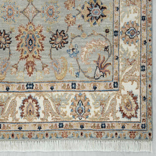 Seafoam 4x6 Ivory Traditional Persian Sultanabad Wool Rug