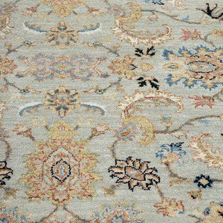 Seafoam 4x6 Ivory Traditional Persian Sultanabad Wool Rug
