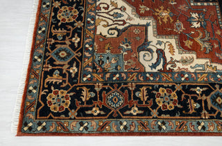 6x9 Persian Serapi Hand Knotted High KPSI Woolen Rug