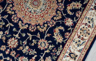3x5 Nain Hand Knotted Persian Medallion Rug