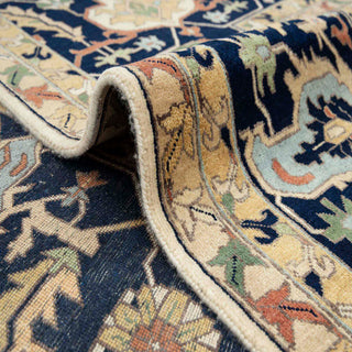 10x14 Terracotta Persian Serapi Medallion Fine Density Rug