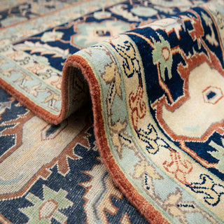 9x12 Serapi Premium Persian Medallion Wool Area Rug