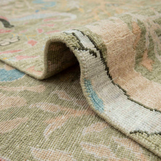 Green Birds Peacock Gardens Tree Wool Rug