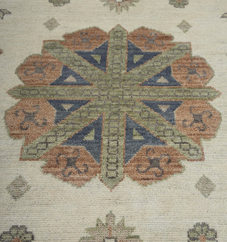 Khotan Loom 9x12 Ivory Palette Persian Khotan Wool Rug