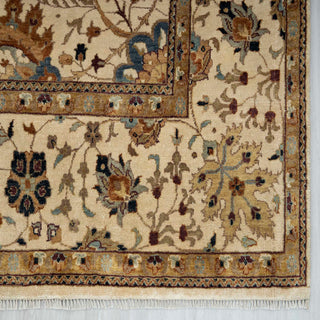 Persian Kerman Sickle 9x12 Super Fine Hand Knotted Rug