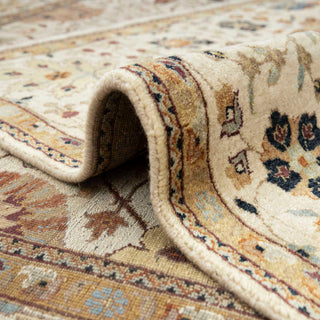 Persian Kerman Sickle 9x12 Super Fine Hand Knotted Rug