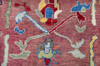 Ankara Maroon Soft Wool Handmade Turkish Oushak Customize Rug