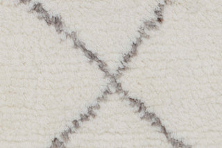 Frazier 12x15 Ivory Beni Moroccan Wool Rug