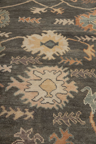 Plush Feel 8x10 Langford Turkish Floral Oushak Woollen Rug