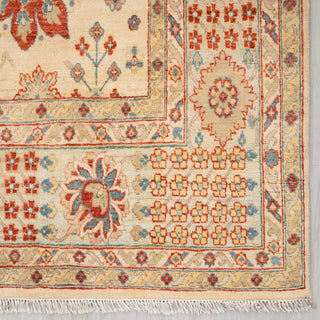 Stuart 8x10 Ivory Turkish Oushak Hand Knotted Wool Rug