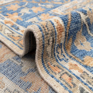 Halide 12x15 Modern Hand Knotted Oushak Wool Rug