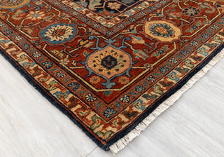 Rubicon- Rich Persian Retro Mahal  Wool Rug