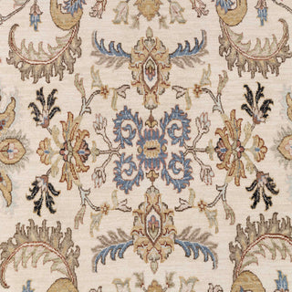 Zentario 9x12 Ivory & Gold Traditional Persian Style