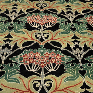 Floral 8x10 William Morris Inspired Arts & Crafts Rug