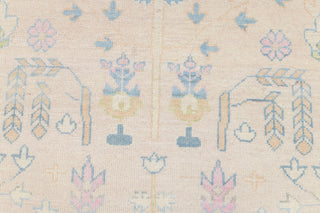 Mindy Soft Pink Tree Of Life Modern Turkish Oushak Rug