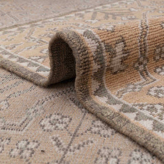 Stark Anatolian Oushak Woollen Hand Knotted Rug