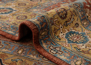 Malayer 8x10 Red Floral Traditional Persian Wool Rug